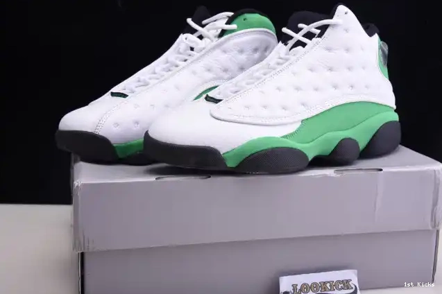 1st Kicks 13 DB6537-113 Green Jordan Lucky Air 0528
